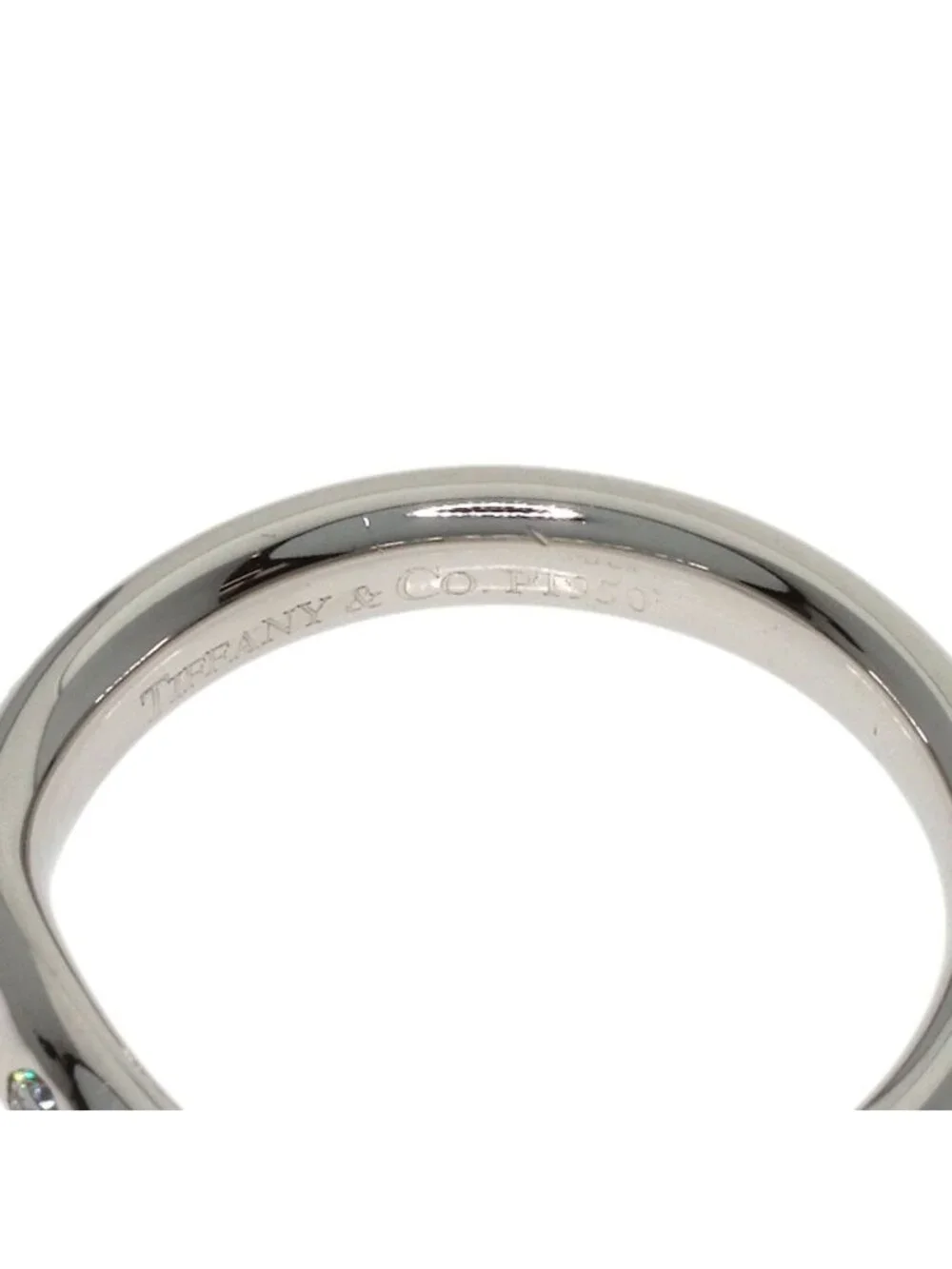 Tiffany & Co Curved Band Diamond Ring
